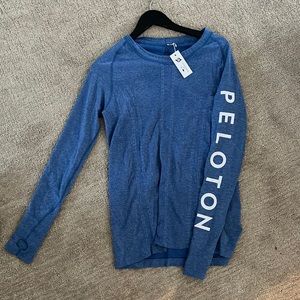 Peloton performance tee blue size m/l new with tags